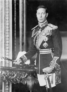 King George VI of England, circa 1940-1946